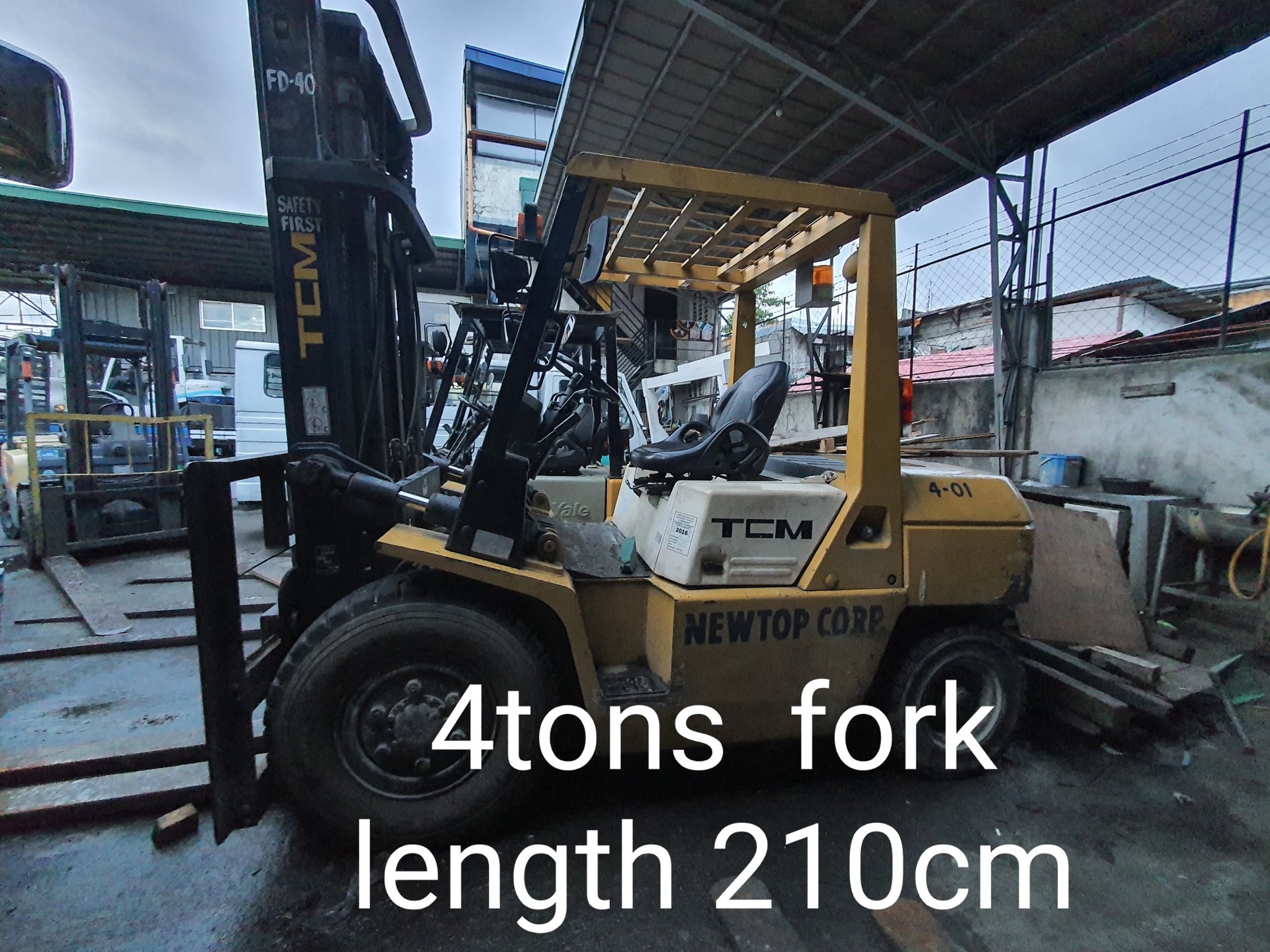 Newtop Corporation forklift unit 4