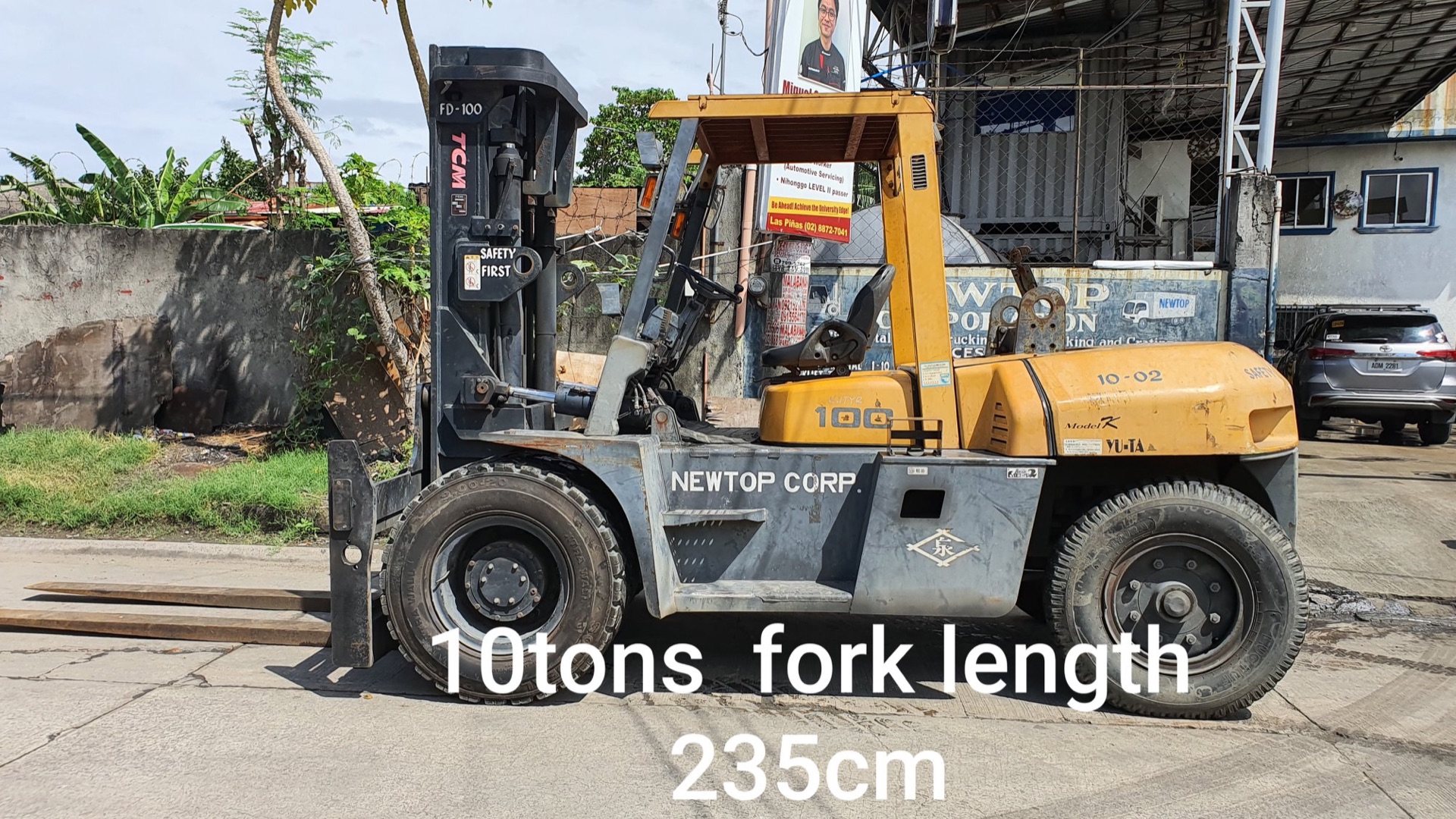 Newtop Corporation forklift unit 7